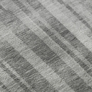 Piper Looms Mayfield Stripes AMF1063 Gray Machine Washable Area Rug Swatch Image