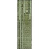 Piper Looms Mayfield Stripes AMF1063 Green Machine Washable Area Rug Runner Main Image
