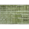 Piper Looms Mayfield Stripes AMF1063 Green Machine Washable Area Rug Scatter Main Image