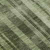 Piper Looms Mayfield Stripes AMF1063 Green Machine Washable Area Rug Swatch Image
