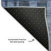 Piper Looms Mayfield Stripes AMF1063 Navy Machine Washable Area Rug Backing Image