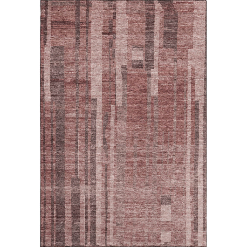 Piper Looms Mayfield Stripes AMF1063 Paprika Machine Washable Area Rug main image