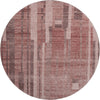 Piper Looms Mayfield Stripes AMF1063 Paprika Machine Washable Area Rug Round Main Image