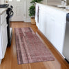 Piper Looms Mayfield Stripes AMF1063 Paprika Machine Washable Area Rug Runner Lifestyle Image Feature