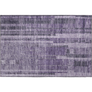 Piper Looms Mayfield Stripes AMF1063 Purple Machine Washable Area Rug Scatter Main Image