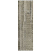 Piper Looms Mayfield Stripes AMF1063 Taupe Machine Washable Area Rug Runner Main Image