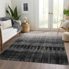 Piper Looms Mayfield Ombre AMF1064 Black Machine Washable Area Rug Lifestyle Image Feature