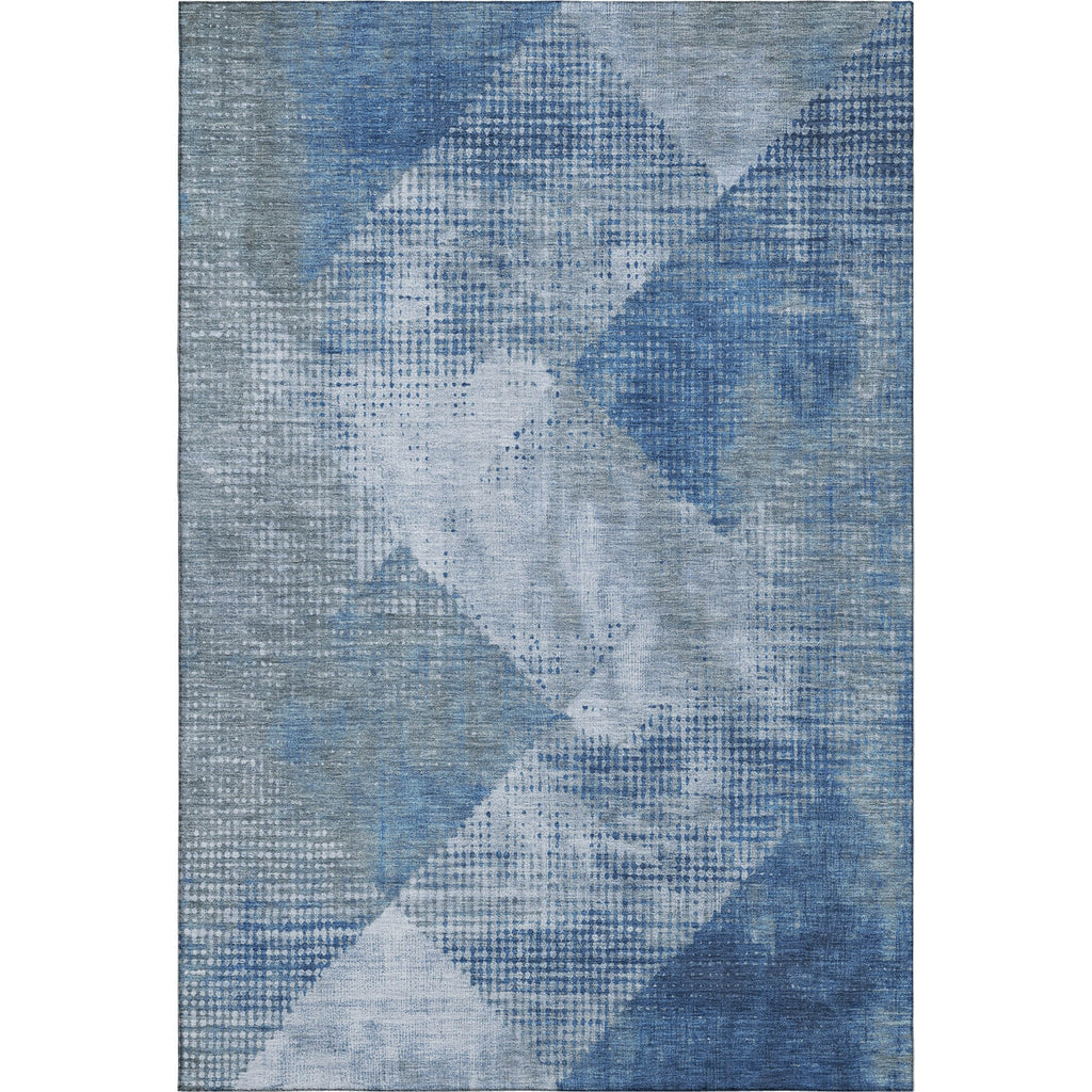 Piper Looms Mayfield Diamond AMF1065 Blue Machine Washable Area Rug main image