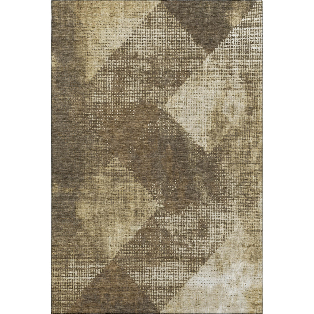 Piper Looms Mayfield Diamond AMF1065 Brown Machine Washable Area Rug main image