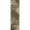 Piper Looms Mayfield Diamond AMF1065 Brown Machine Washable Area Rug Runner Main Image