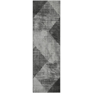 Piper Looms Mayfield Diamond AMF1065 Gray Machine Washable Area Rug Runner Main Image