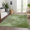 Piper Looms Mayfield Diamond AMF1065 Green Machine Washable Area Rug Lifestyle Image Feature