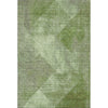 Piper Looms Mayfield Diamond AMF1065 Green Machine Washable Area Rug main image