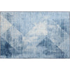Piper Looms Mayfield Diamond AMF1065 Sky Machine Washable Area Rug Scatter Main Image