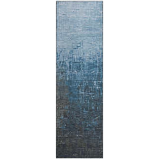 Piper Looms Mayfield Ombre AMF1066 Blue Machine Washable Area Rug Runner Main Image
