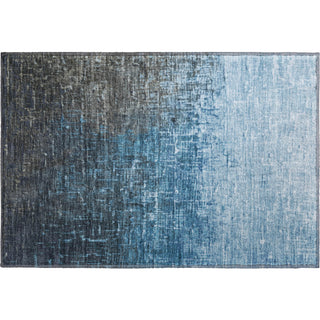 Piper Looms Mayfield Ombre AMF1066 Blue Machine Washable Area Rug Scatter Main Image