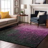 Piper Looms Mayfield Ombre AMF1066 Blush Machine Washable Area Rug Lifestyle Image Feature