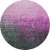 Piper Looms Mayfield Ombre AMF1066 Blush Machine Washable Area Rug Round Main Image
