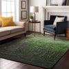 Piper Looms Mayfield Ombre AMF1066 Green Machine Washable Area Rug Lifestyle Image Feature