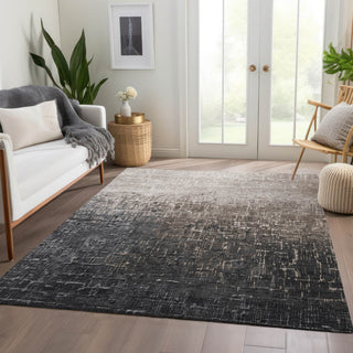 Piper Looms Mayfield Ombre AMF1066 Khaki Machine Washable Area Rug Lifestyle Image Feature
