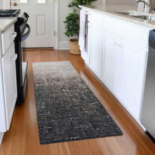 Piper Looms Mayfield Ombre AMF1066 Khaki Machine Washable Area Rug Runner Lifestyle Image Feature