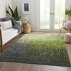 Piper Looms Mayfield Ombre AMF1066 Lime Machine Washable Area Rug Lifestyle Image Feature