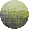 Piper Looms Mayfield Ombre AMF1066 Lime Machine Washable Area Rug Round Main Image