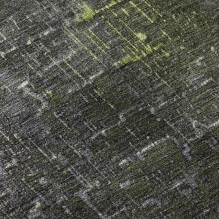 Piper Looms Mayfield Ombre AMF1066 Lime Machine Washable Area Rug Swatch Image