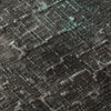 Piper Looms Mayfield Ombre AMF1066 Teal Machine Washable Area Rug Swatch Image