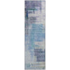 Piper Looms Mayfield Squares AMF1067 Blue Machine Washable Area Rug Runner Main Image