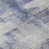Piper Looms Mayfield Squares AMF1067 Denim Machine Washable Area Rug Swatch Image