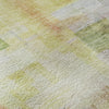 Piper Looms Mayfield Squares AMF1067 Green Machine Washable Area Rug Swatch Image