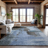 Piper Looms Mayfield Modern AMF1068 Blue Machine Washable Area Rug Lifestyle Image Feature