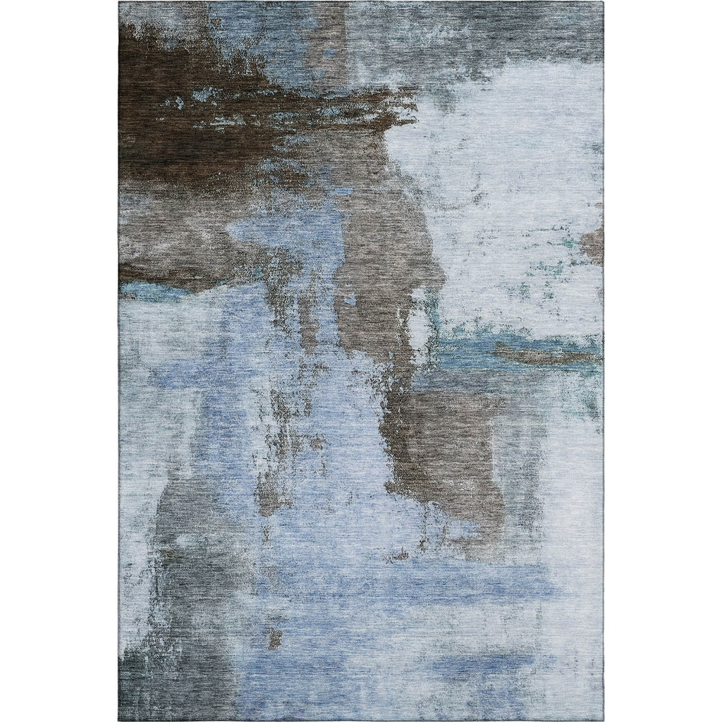 Piper Looms Mayfield Modern AMF1068 Blue Machine Washable Area Rug main image