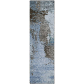 Piper Looms Mayfield Modern AMF1068 Blue Machine Washable Area Rug Runner Main Image