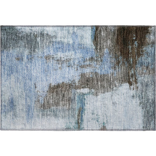 Piper Looms Mayfield Modern AMF1068 Blue Machine Washable Area Rug Scatter Main Image