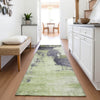 Piper Looms Mayfield Modern AMF1068 Fern Machine Washable Area Rug Runner Lifestyle Image Feature