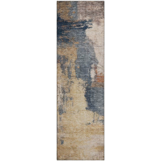 Piper Looms Mayfield Modern AMF1068 Gold Machine Washable Area Rug Runner Main Image