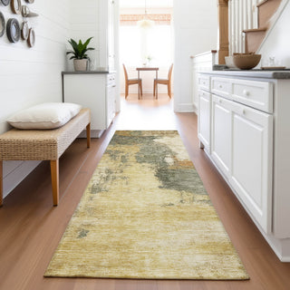 Piper Looms Mayfield Modern AMF1068 Sage Machine Washable Area Rug Runner Lifestyle Image Feature