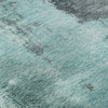 Piper Looms Mayfield Modern AMF1068 Teal Machine Washable Area Rug Swatch Image