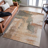 Piper Looms Mayfield Modern AMF1068 Terracotta Machine Washable Area Rug Lifestyle Image Feature