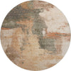 Piper Looms Mayfield Modern AMF1068 Terracotta Machine Washable Area Rug Round Main Image