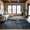 Piper Looms Mayfield Modern AMF1069 Blue Machine Washable Area Rug Lifestyle Image Feature