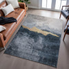Piper Looms Mayfield Modern AMF1069 Blue Machine Washable Area Rug Lifestyle Image Feature