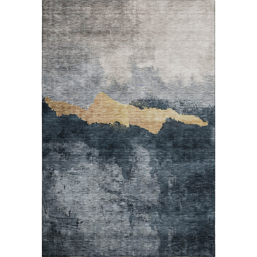 Piper Looms Mayfield Modern AMF1069 Blue Machine Washable Area Rug main image