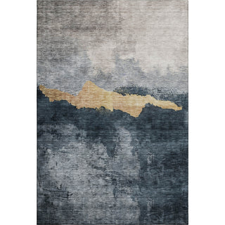Piper Looms Mayfield Modern AMF1069 Blue Machine Washable Area Rug main image