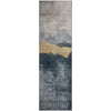 Piper Looms Mayfield Modern AMF1069 Blue Machine Washable Area Rug Runner Main Image