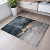 Piper Looms Mayfield Modern AMF1069 Blue Machine Washable Area Rug Scatter Lifestyle Image Feature
