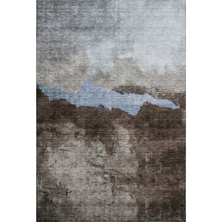 Piper Looms Mayfield Modern AMF1069 Chocolate Machine Washable Area Rug main image