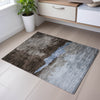 Piper Looms Mayfield Modern AMF1069 Chocolate Machine Washable Area Rug Scatter Lifestyle Image Feature